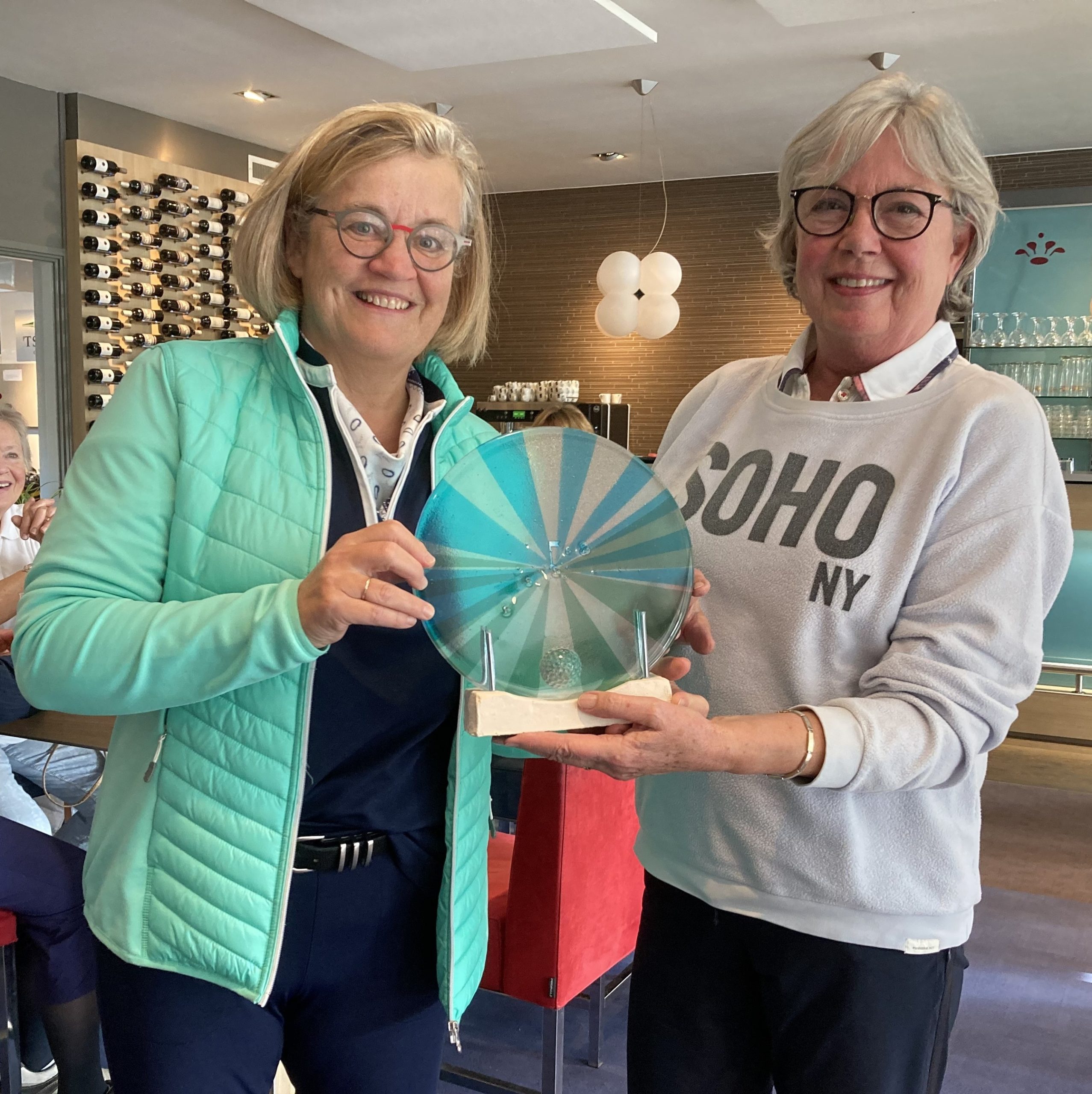Lieke van Dijck won de Marike Camps trofee op de Damesdag