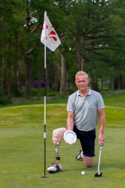 Derde plaats Rutger Pranger op Nationaal Kampioenschap ￼voor golfers met een fysieke beperking.